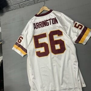 This is a Reebok Washington Redskins LaVar Arrington #56 jersey, S 54